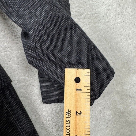 Ermenegildo Zegna Mens 40R Silk/Cashmere Blazer Jacket Birdseye Casual Preppy - Picture 10 of 14